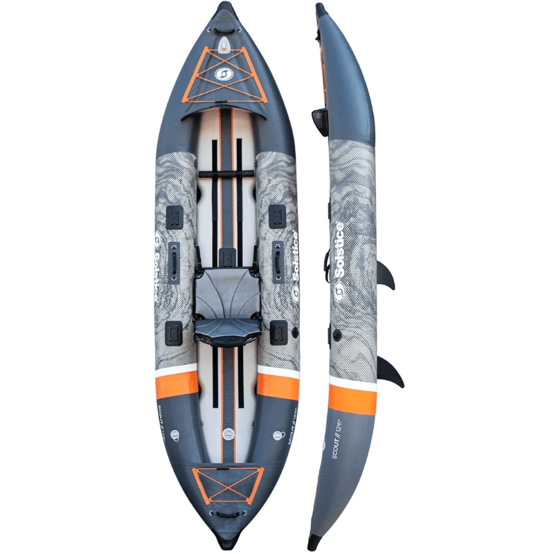 Solstice 12'6" Scout Inflatable Fishing Kayak Kit 