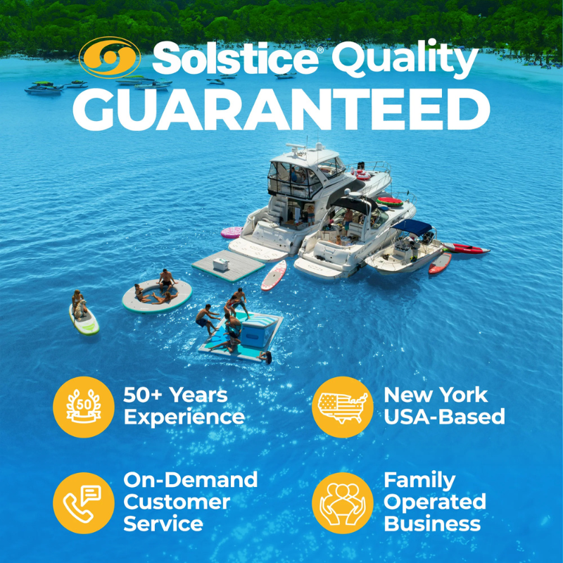 Solstice 6' Inflatable Hex Mesh Mini Dock Solstice quality guaranteed