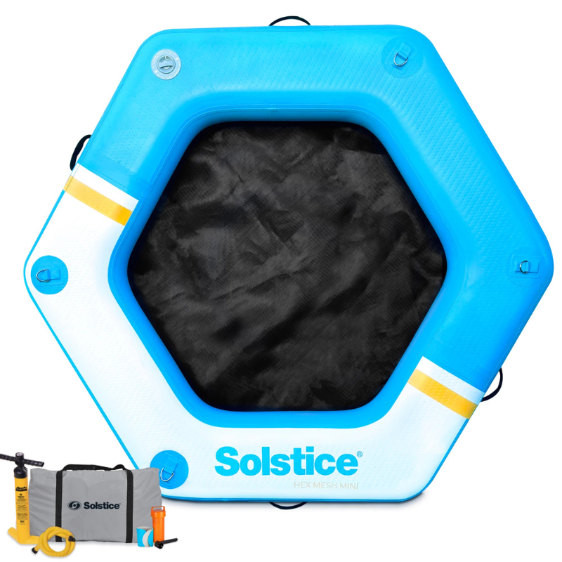 Solstice 6' Inflatable Hex Mesh Mini Dock