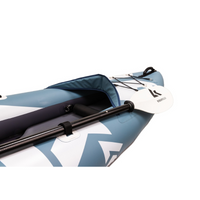 Thumbnail for Stern of Kokopelli Platte Inflatable Kayak Smoke Blue