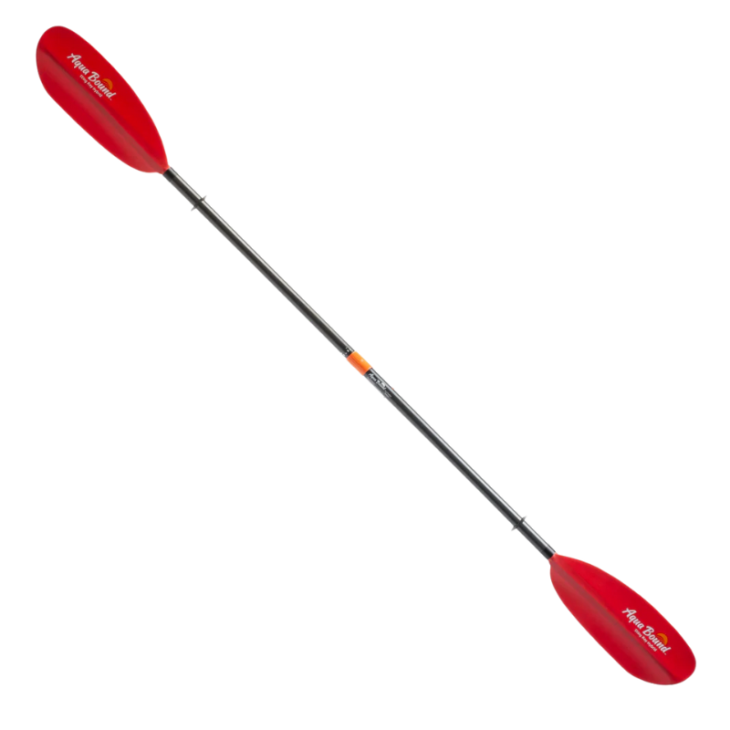 Aqua Bound Sting Ray Hybrid 2-Piece Posi-Lok Kayak Paddle - Red