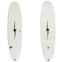 Thumbnail for Surfboard Trading Co. Swell Operator 8' Soft Top Foam Surfboard – White | EPS Core