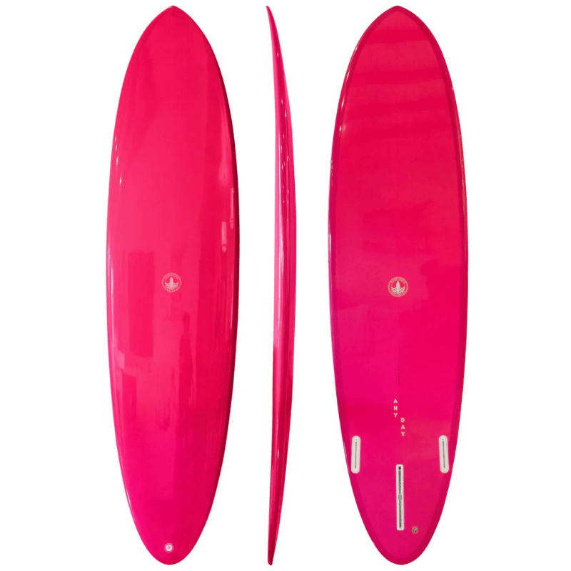Surfboard Trading Co. ANY DAY Mid Length EPS Surfboard – Hot Pink