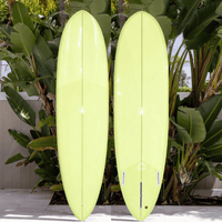 Thumbnail for Surfboard Trading Co. Dumplin Mid Length EPS Surfboard – Sage