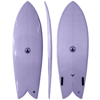 Thumbnail for Surfboard Trading Co. Finlet Twin Fish EPS Surfboard – Lilac