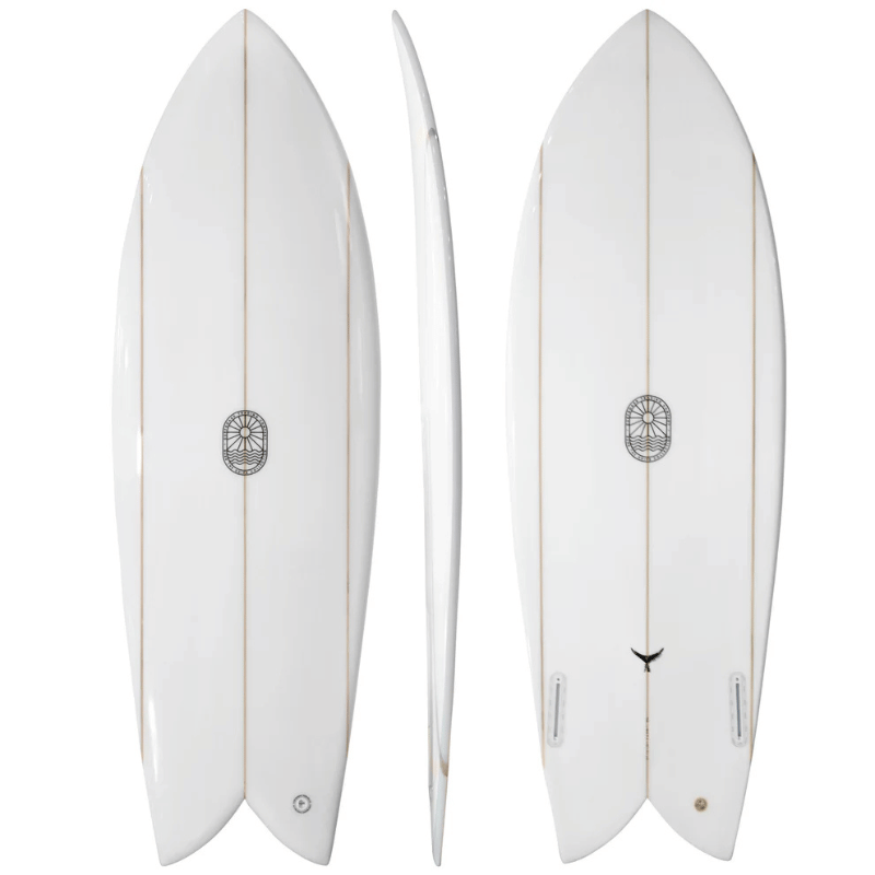 Surfboard Trading Co. Finlet Twin Fish EPS Surfboard | Triple Stringer Performance Fish