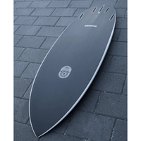 Thumbnail for Surfboard Trading Co. Humboldt Carbon Bomb Proof Tech Surfboard | All-Around Shortboard Bottom