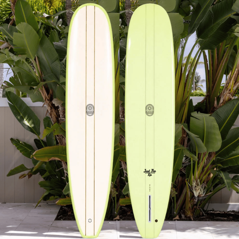 Surfboard Trading Co. Just The Tip EPS Noserider Surfboard – Cutlap Sage | Beginner-Friendly Longboard