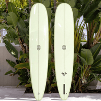 Thumbnail for Surfboard Trading Co. Just The Tip Noserider Surfboard – Sea Glass | Beginner-Friendly Longboard
