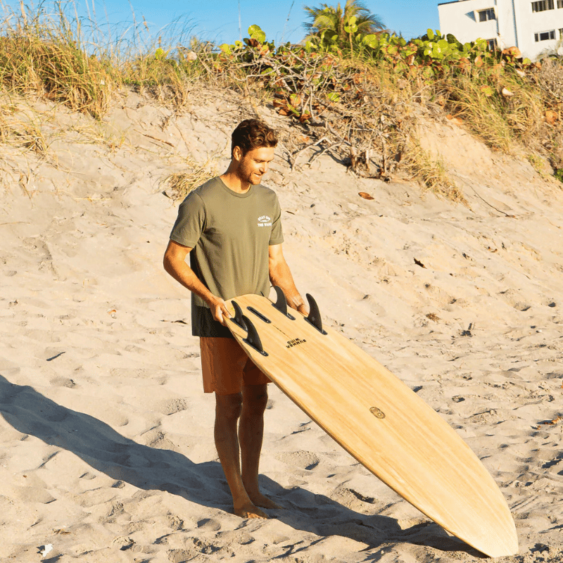Surfboard Trading Co. Summer Wind Paulownia EPS Surfboard | Hard Epoxy shortboard