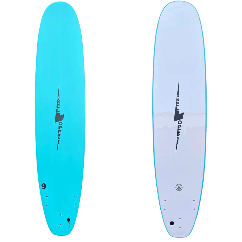 Surfboard Trading Co. Swell Operator 9' Soft Top Foam Surfboard - Aqua