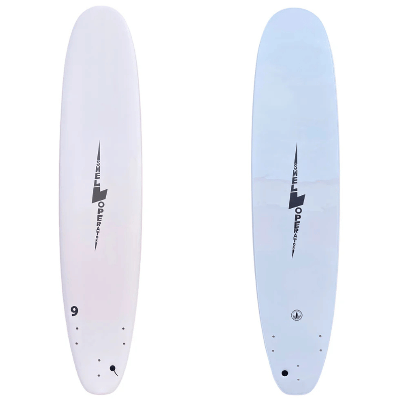 Surfboard Trading Co. Swell Operator 9' Soft Top Foam Surfboard - Slate