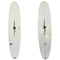 Thumbnail for Surfboard Trading Co. Swell Operator 9' Soft Top Foam Surfboard – White | EPS Core Longboard