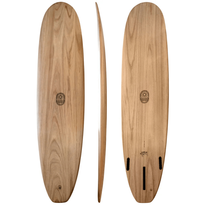 Surfboard Trading Co Baby Log EPS Epoxy Surfboard – Paulownia | High-Volume Beginner Longboard