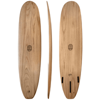 Thumbnail for Surfboard Trading Co Baby Log EPS Epoxy Surfboard – Paulownia | High-Volume Beginner Longboard