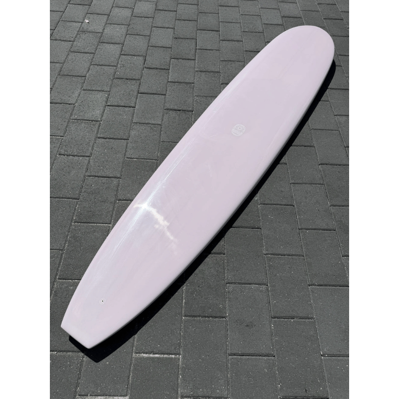 Surfboard Trading Co Just The Tip Noserider Surfboard – Lavender | Beginner-Friendly Longboard PU Deck