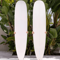 Thumbnail for Surfboard Trading Co Just The Tip Noserider Surfboard – Lavender | Beginner-Friendly Longboard