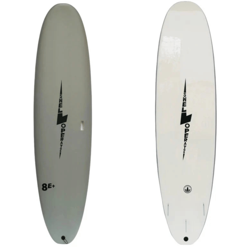 Surfboard Trading Co. 8'0" Swell Operator Foam Surfboard - Slate | EPS Core Longboard