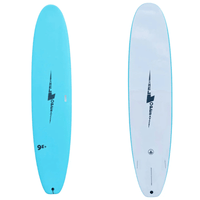 Thumbnail for Surfboard Trading Co. Swell Operator 9’ Foam Surfboard - Aqua | EPS Core Longboard