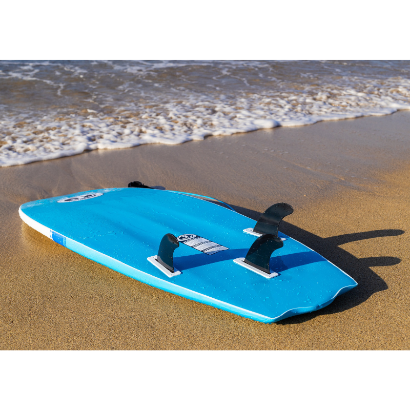 Sushi Foam Surfboard on beach