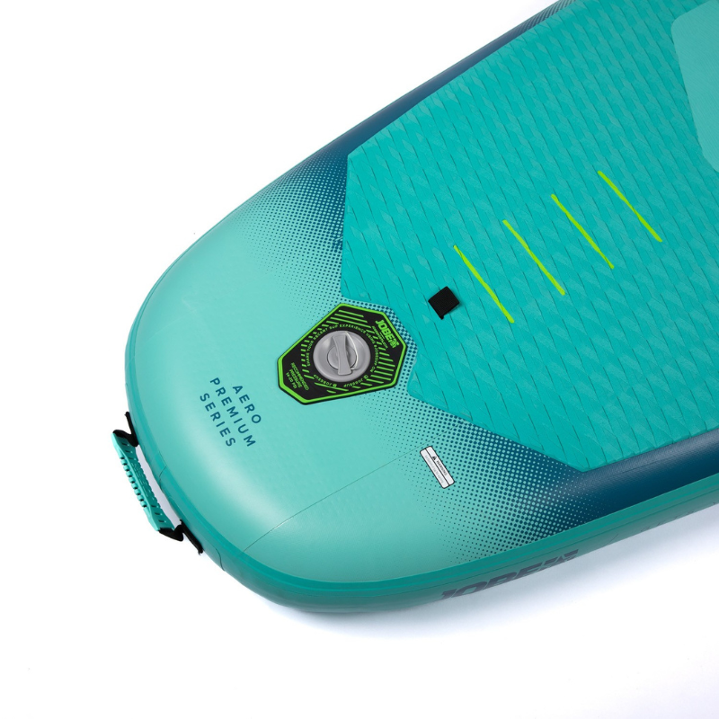 Tail of a Jobe Aero Loa 11’6” iSUP Inflatable Paddle Board 