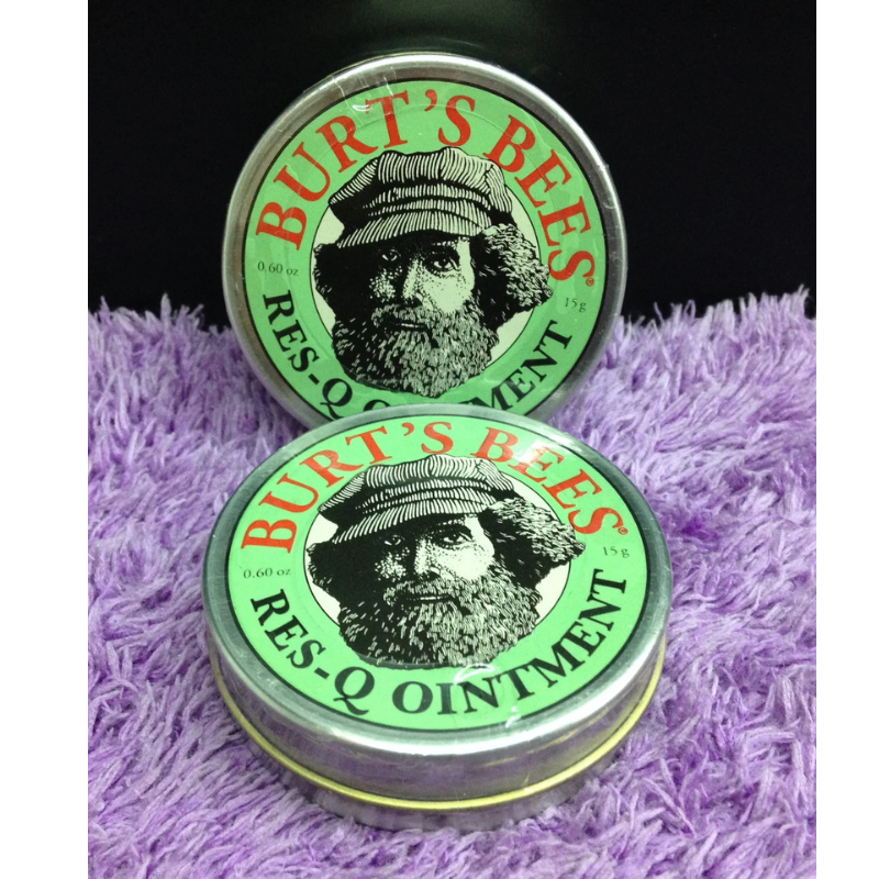 Two Burt’s Bees Res-Q 0.6 oz Multipurpose moisturizing Ointment Tins