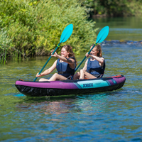 Thumbnail for Two person on a Croft Inflatable Kayak -Purple