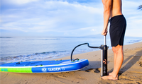 Thumbnail for Pumping an inflatable paddle board