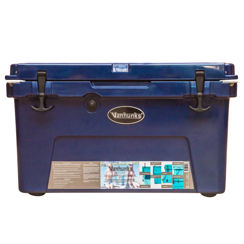 Vanhunks 70-Quart Rotomolded Adventure Cooler - Navy Blue