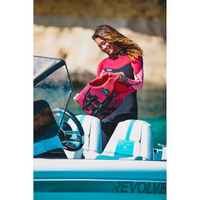 Thumbnail for an woman in Jobe Sofia 3/2mm Back Zip Full Wetsuit Women - Rose Pink