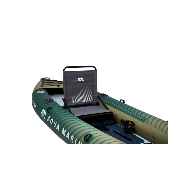 Aqua Arina Caliber Angling Kayak 1-2 Person CA 398 Front View