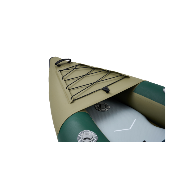 Aqua Arina Caliber Angling Kayak 1-2 Person CA 398 Side View