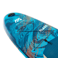 Thumbnail for Aqua Marina 10’6″ Blade Windsurf 2022 Inflatable Paddle Board bungee system