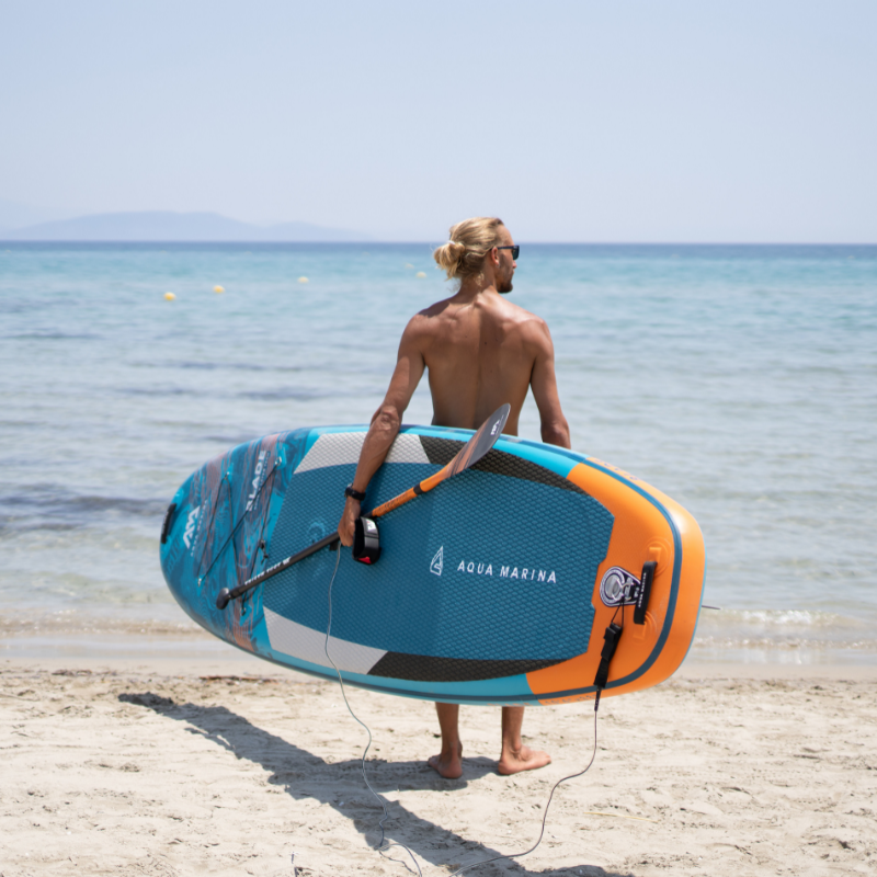 Aqua Marina 10’6″ Blade Windsurf 2022 Inflatable Paddle Board actual size