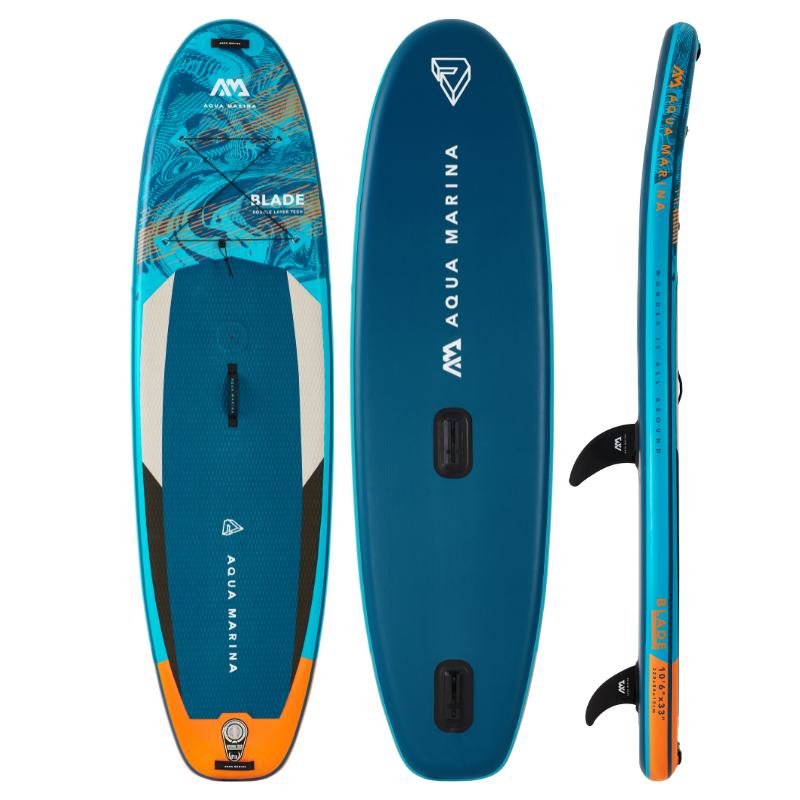 Aqua Marina 10\'6″ Blade Windsurf 2022 Inflatable Paddle Board SUP | Good  Wave