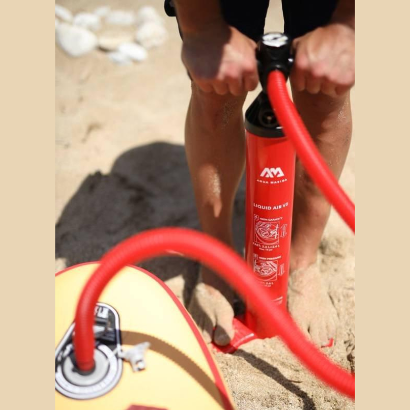 Aqua Marina Liquid Air V2 Double Action Hand Pump features