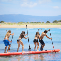 Thumbnail for Aqua Marina 22‘0″ AIRSHIP 2020 Race Team Inflatable Paddle Board SUP paddling