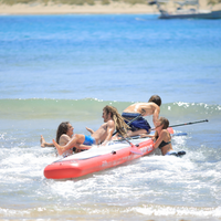 Thumbnail for Aqua Marina 22‘0″ AIRSHIP 2020 Race Team Inflatable Paddle Board SUP when used