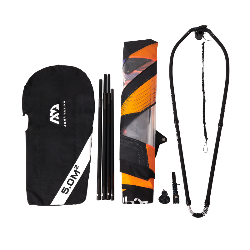 Aqua Marina 10’6″ Blade Windsurf 2021 Inflatable Paddle Board SUP + 5m² Sail Rig Package