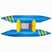 Thumbnail for Badfish 11’10” x 5’6 Hammer Paddle Cat Inflatable Boat Raft - Top