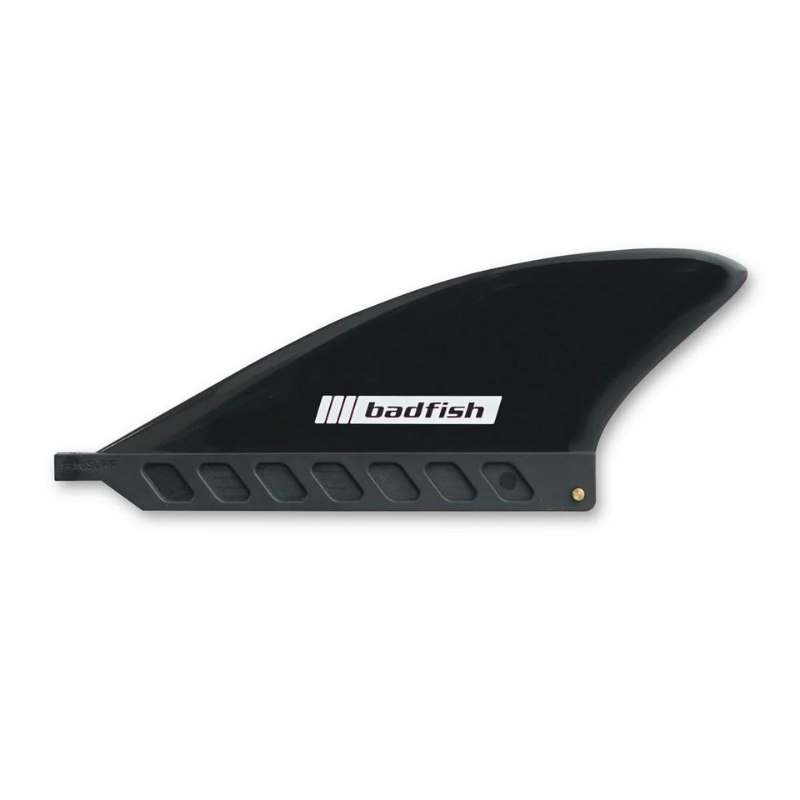 Badfish 3" Soft Flex All-Around Center Fin - Black - Good Wave