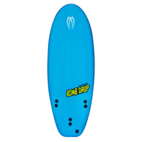 Thumbnail for Badfish 5’0” Bomb Drop Foam Surfboard - Blue - Front