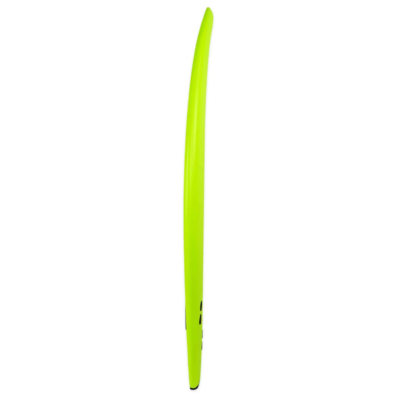 Badfish 5’0” Bomb Drop Foam Surfboard - Lime - Side