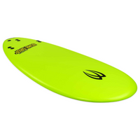 Thumbnail for Badfish 5’0” Bomb Drop Foam Surfboard - Lime - Top
