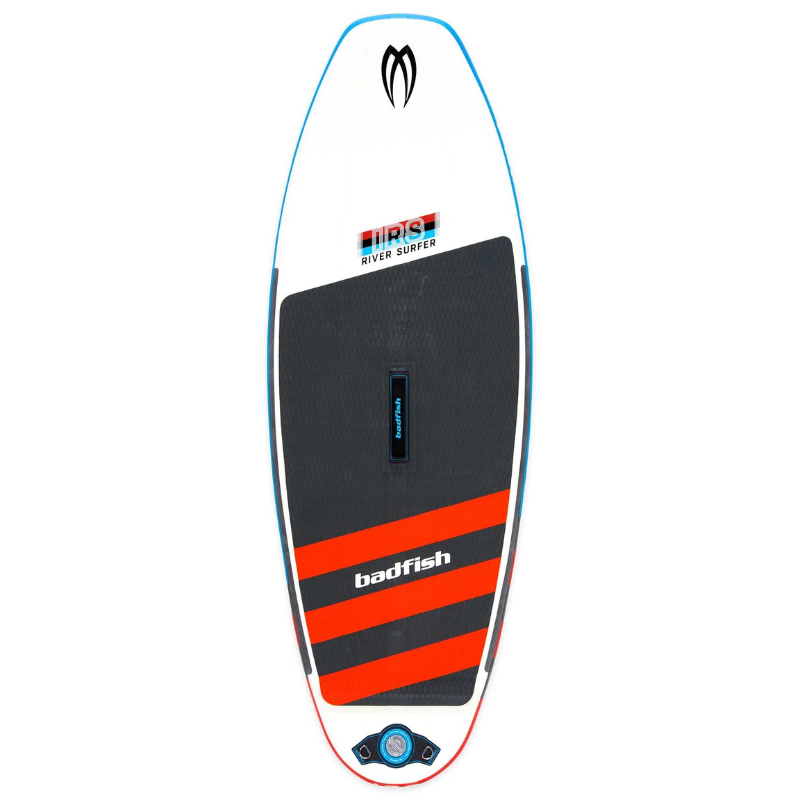 Badfish 7’6” IRS Wiki Inflatable River Surfer Surfboard front