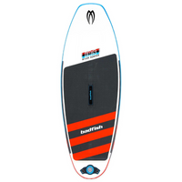 Thumbnail for Badfish 7’6” IRS Wiki Inflatable River Surfer Surfboard front