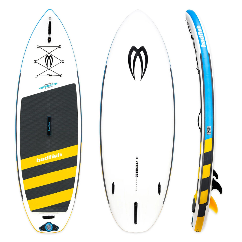 Badfish 9'6” Rivershred Inflatable Paddle Board SUP