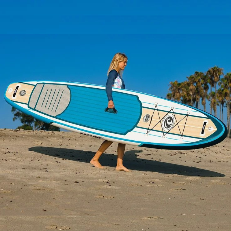 CBC 11' All-Terrain Inflatable SUP Package actual size