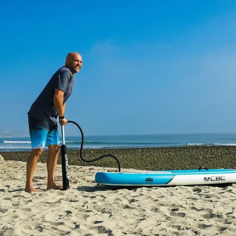 CBC 11' All-Terrain Inflatable SUP Package inflated