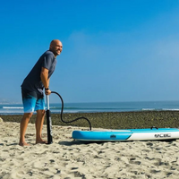 Thumbnail for CBC 11' All-Terrain Inflatable SUP Package inflated
